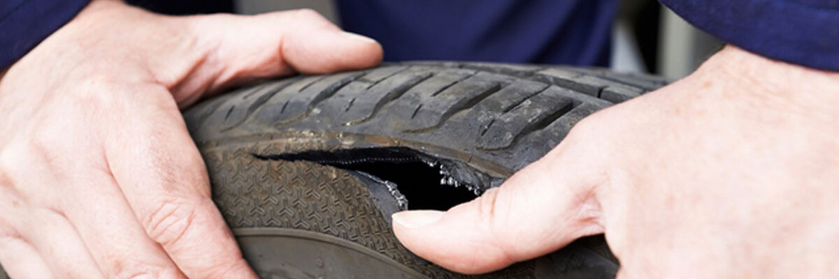 How to check Damaged Tyre