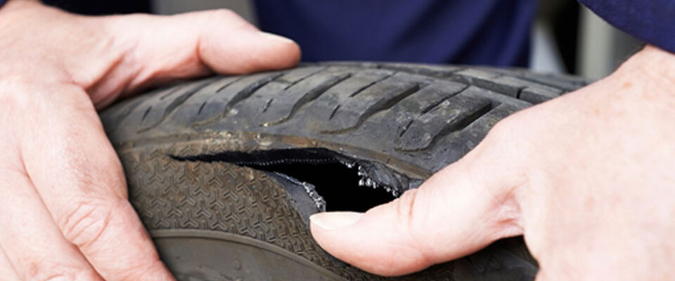 How to check Damaged Tyre
