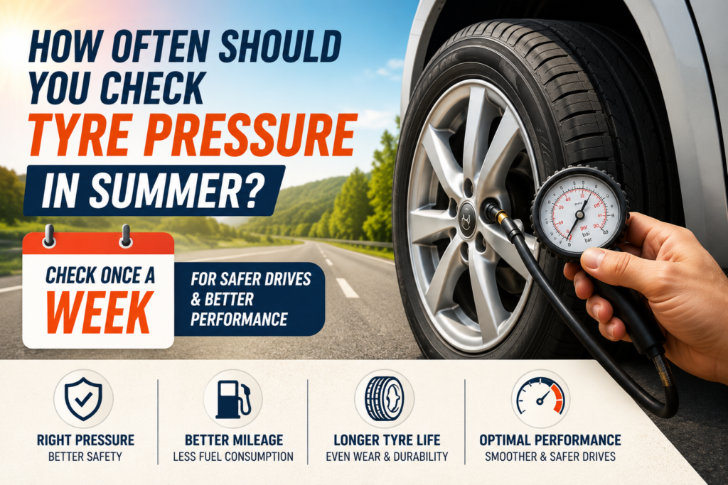 How Often Should You Check Tyre Pressure in Summer?